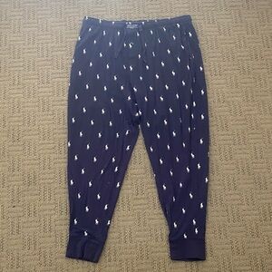 Polo Ralph Lauren Men’s Navy Pony Cotton Sleep Jogger
